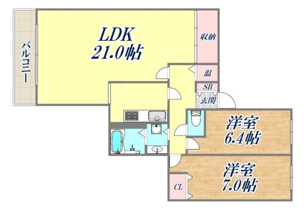 上ヶ原TWENTY EIGHTの物件間取画像